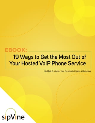 ebook cover - 19 Ways to Get the Most Out of Your Hosted VoIP Phone Service.png